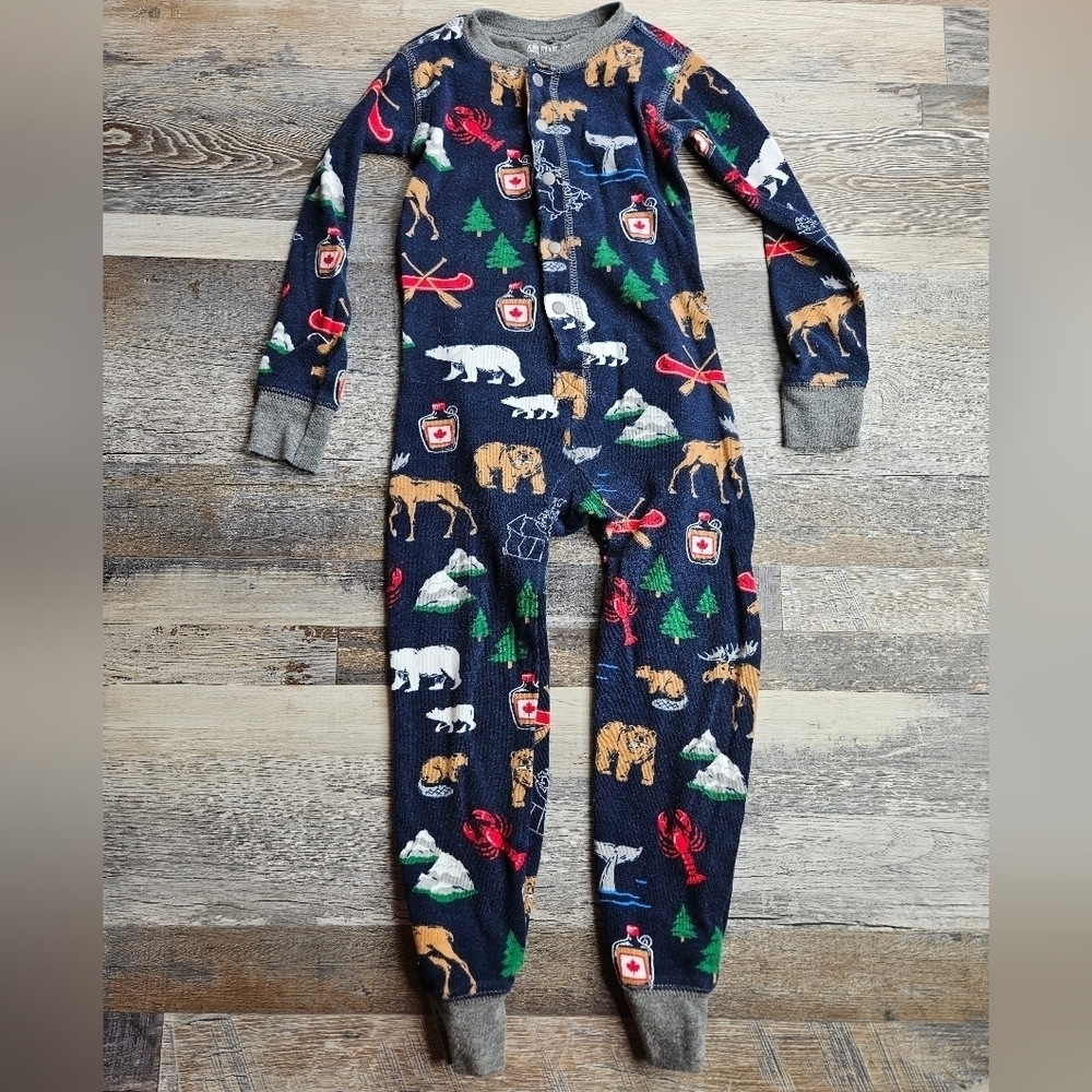 Little Blue House True North Union Suit Size 2